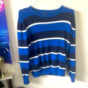 Men’s Polo Crewneck Sweater in the size XL (18-20). Worn twice, if that.
